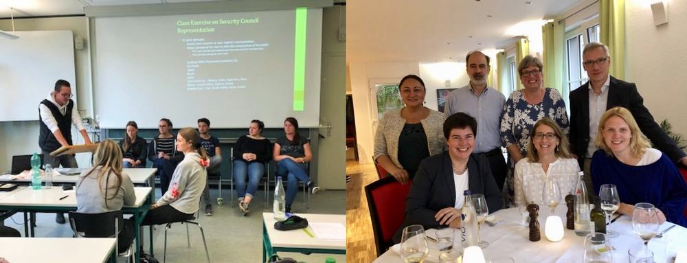 Professors Teach at GVSU Partner University in Germany